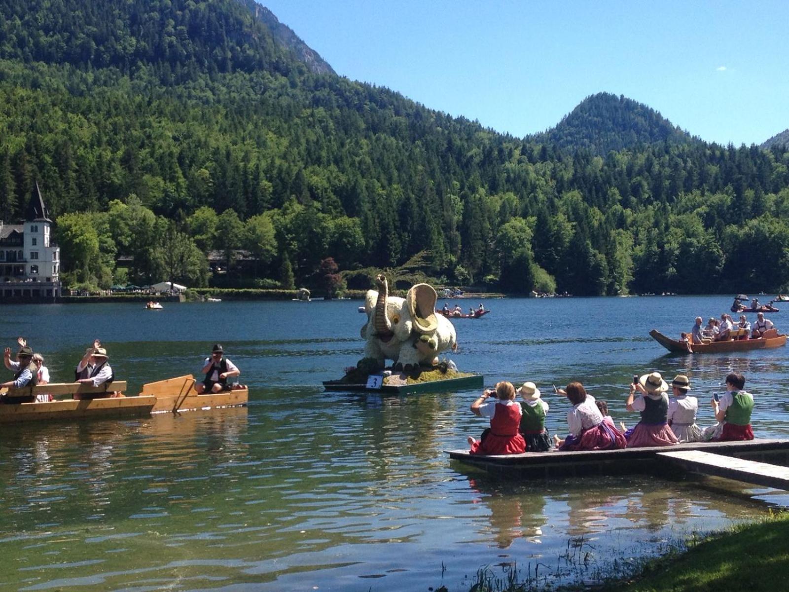 Appartements Direkt Am See Grundlsee Kültér fotó